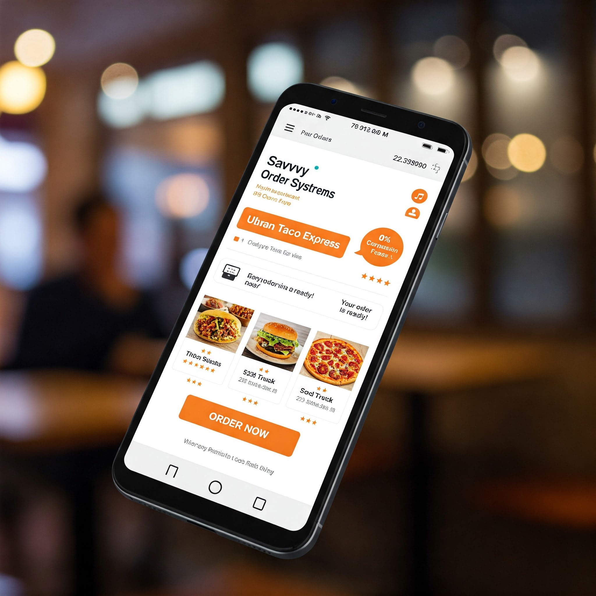 Mobile Business App Screenshot